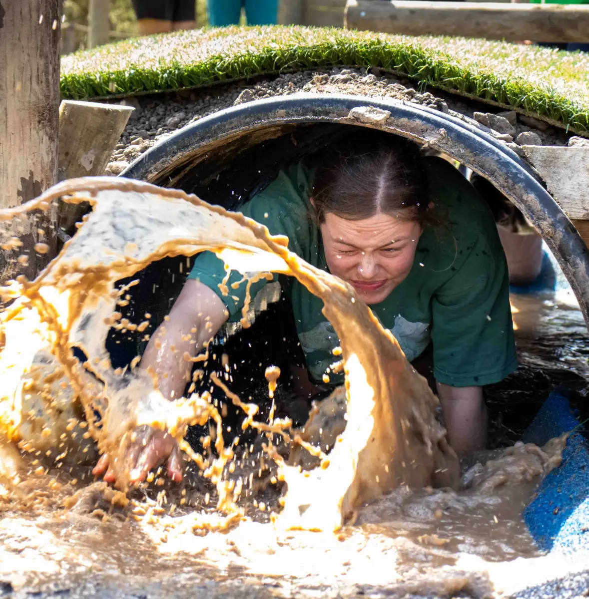 mud trail tunnels crawl